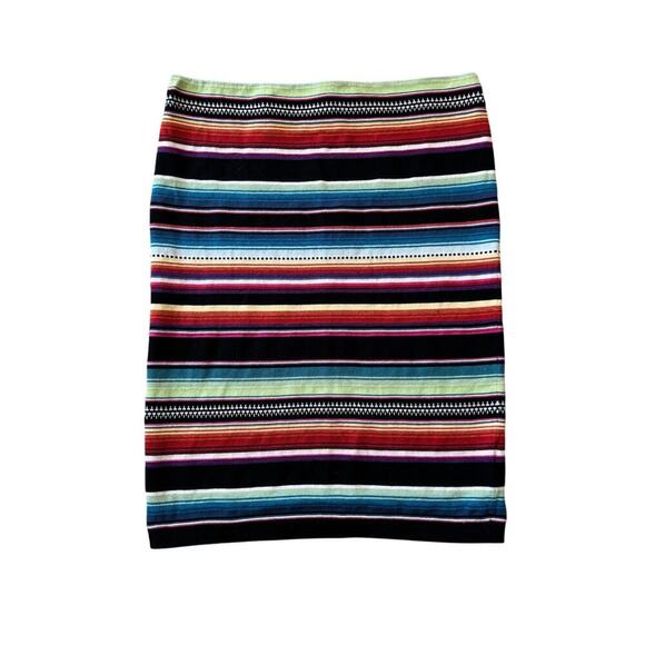 Lauren, Ralph Lauren, size Large Colorful, striped, stretchy, knit skirt - Picture 2 of 8